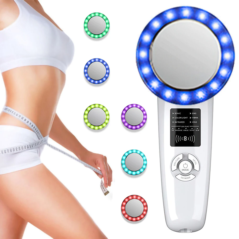 

DIOZO 6 In 1 Body Slimming Massager Weight Loss Ultrasound Cavitation Anti Cellulite Massager Face Lifting Relaxation Massage