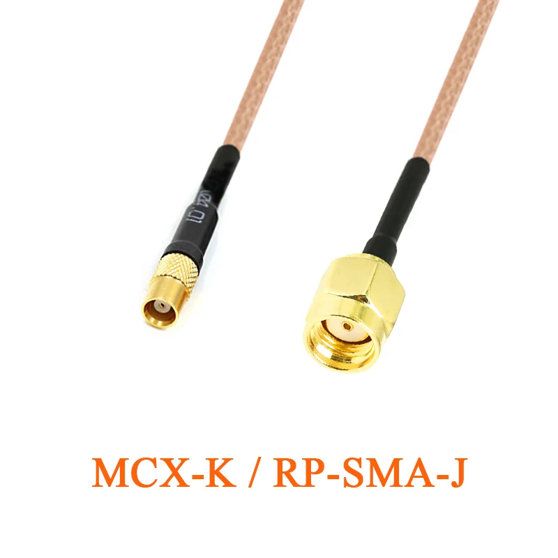 

Antenna Adapter Extensible Cable Universal RG316 Feeder RP SMA Female to MCX Female Extended Wire Antena Adapter