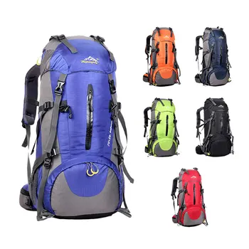 

New 50L Outdoor Travel Backpack Outdoor Backpack Camping Climbing Bag Waterproof Mountaineering Hiking Sport Backpacks