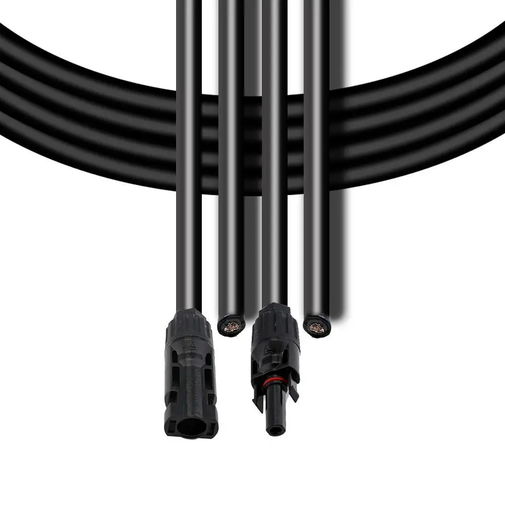 10Ft 12AWG MC4 Солнечный кабель адаптера