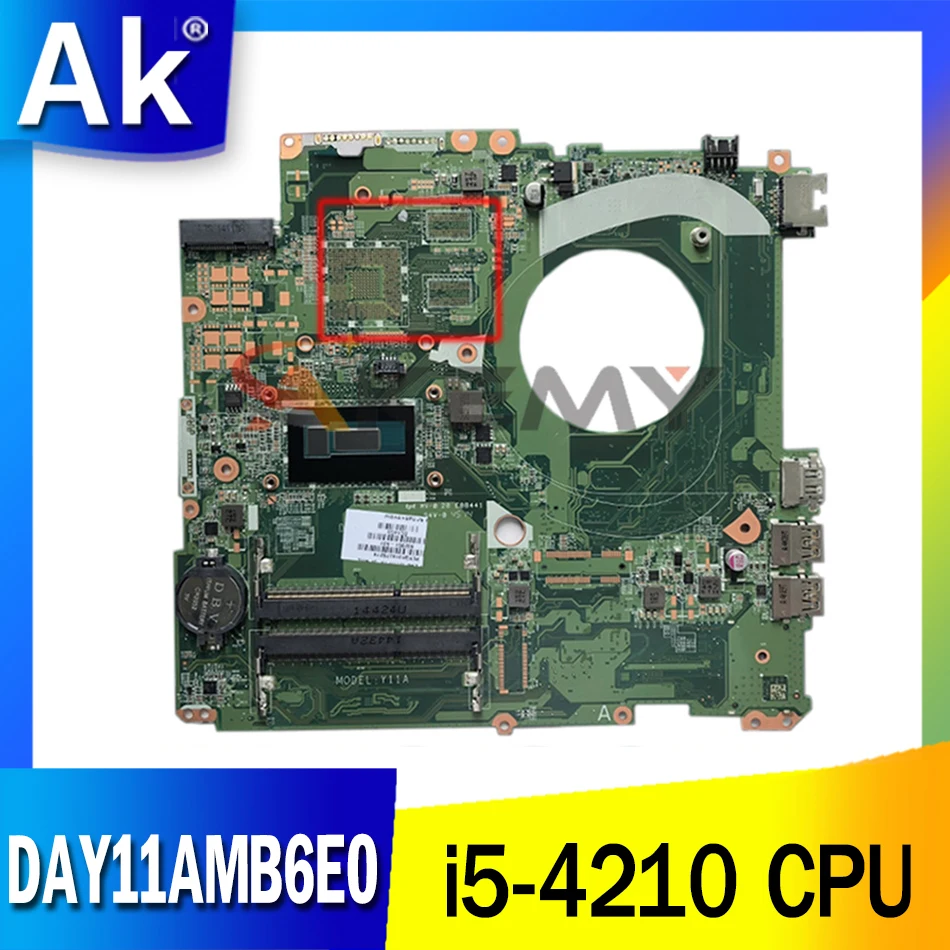 FOR HP 767409-501 17-F 17T-F series laptop motherboard i5-4210 CPU DAY11AMB6E0 767409-001 100% fully tested | Компьютеры и офис
