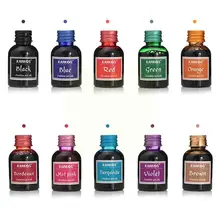 30ml pure colorido engarrafado caneta tinteiro tinta reenchimento escritório abastecimento de vidro cartucho tintas altura qualidade tinta escola stationer o0a6