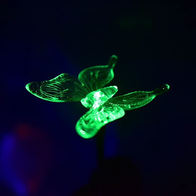 

Butterfly Dragonfly Bird Solar Power LED Light Outdoor Garden Lawn Lamp Decor Solar Powered Led Path Lawn Yard Garden Lamps