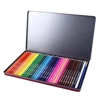 

36 Colors Water Soluble Color Pencils Set Wood Sketching Pencil Artist Professional Painting Pencils Kids Art Supplies