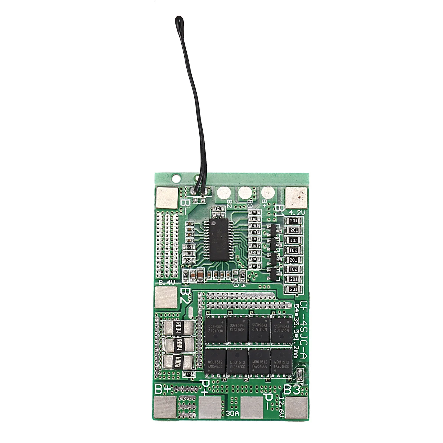 

4S 12V 30A Protection Circuit Board Lifepo4 Bms 3.2V Ups Inverter Energy With Balance And Temperature Protection