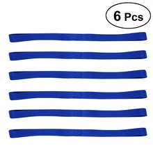 6 шт. мягкая петля стяжные ремни для крепления ATV Мотоциклы Скутеры велосипеды багаж газон сад