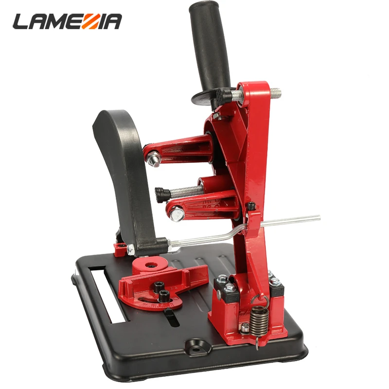 LAMEZIA Electrical Angle Grinder Drill Stand Fixed Multifunctional Bracket Holder Cutting Machine Hand Power Tool Part Accessory