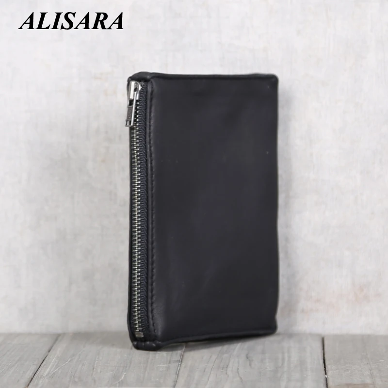 

Key Wallets Men Coin Purse Women Genuine Leather Casual Small Coin Pouch Soft Sheepskin Simple Mini Wallet Credit Card Money Bag