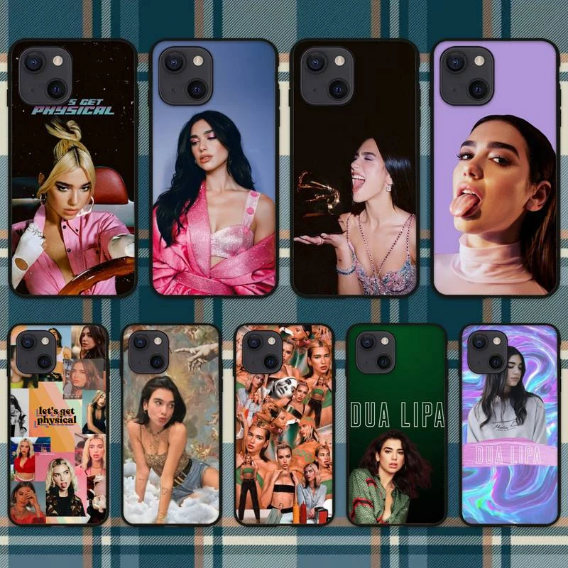 xr phone case ZORORONG Cool D-Dua-Lipa Phone Case For iPhone 11 12 Mini 13 Pro XS Max X 8 7 6s Plus 5 SE XR Shell lifeproof case iphone 11