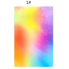 Аврора наклейка с пламенем Экологически чистая лазерная наклейка голографическая красочная огненные отражения DIY украшения