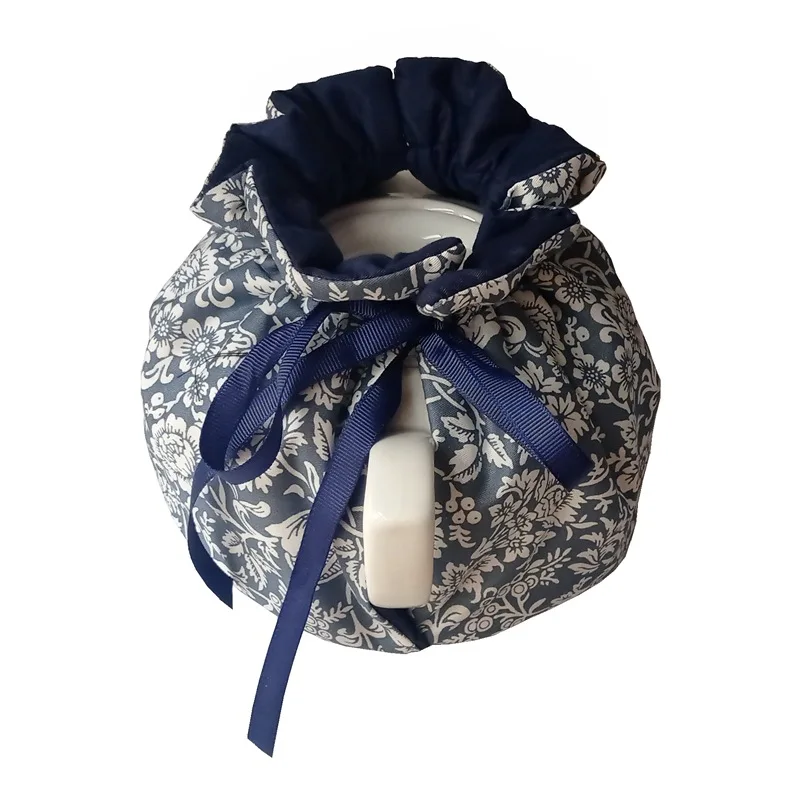 1pc Cotton Vintage Floral Teapots Dust Cover Tea Cosy Kettle Cover Insulation and Keep Warm For Home Teaware Accessories LBS