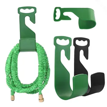 

Green/Black Garden Hosepipe Hanger Eco-Friendly Economic Hose Hanger Hose Pipe Holder Water Tap Outdoor Save Space Wall Mounted