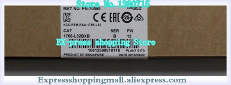 1766-L32BXB PLC 24VDC MicroLogix 1400 Controller