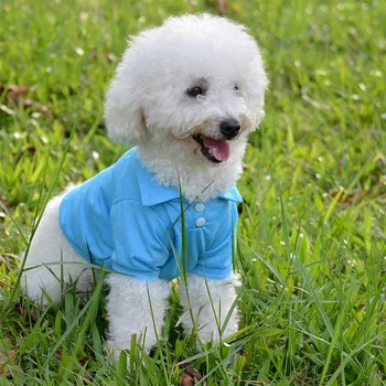 

Pet Clothing Teddy Golden Retriever Dog Clothes Dog Clothes Wholesale Teddy Chihuahua Polo Shirt Manufacturers