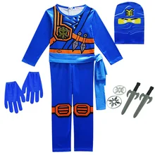 Костюмы ниндзя для мальчиков, костюмы для косплея, одежда для Хэллоуина, комплект детской одежды для девочек, нарядная праздничная одежда, уличная одежда на День Благодарения