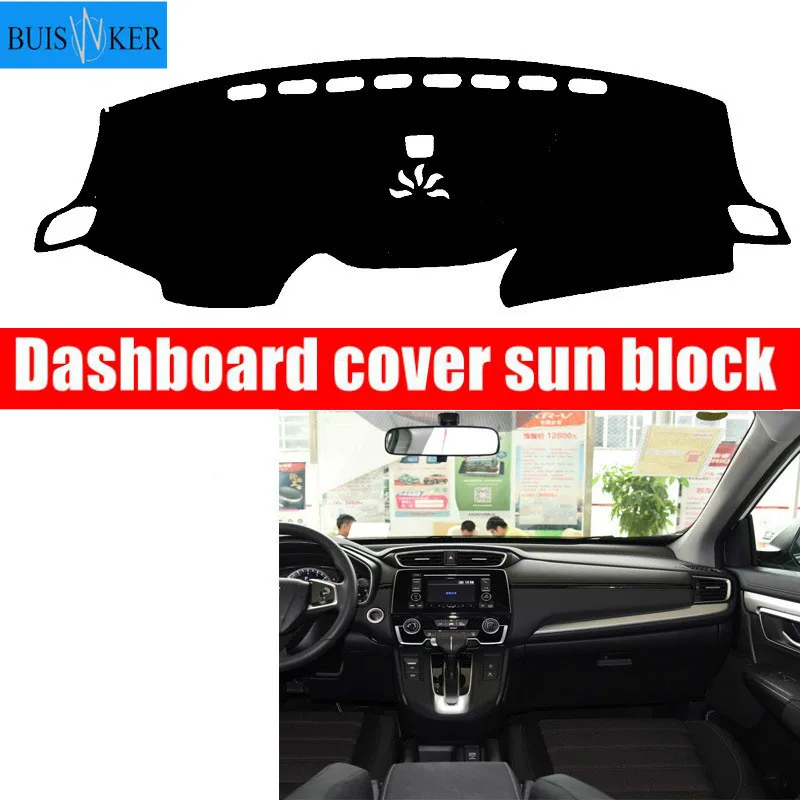 

For HONDA CR-V CRV 2017 2018 2019 DashMat Dashboard Cover Mat Pad Dash Board Sun Shade Instrument Carpet Car Styling Accessories