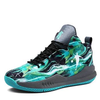 

High-top Basketball Shoes Men Cushioning Light Basketball Sneakers Gym Zapatos Hombre Breathable Outdoor Sports Jordan Shoes New