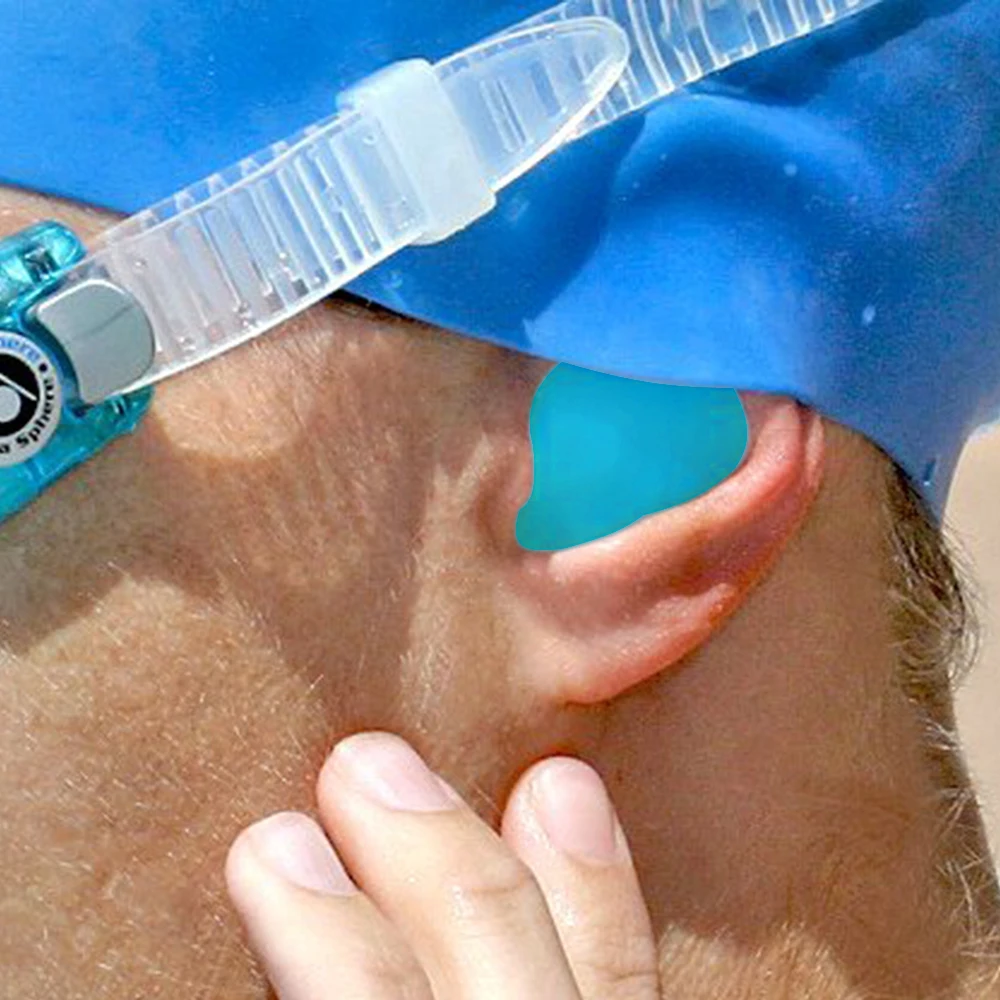 10 пар силиконовых анти-шумов беруши затычки для ушей термоусадочные водонепроницаемые беруши для плавания
