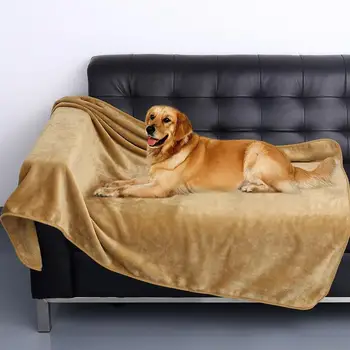 

UEETEK Pet Blanket Luxury Wraps Fabric Carpet Pet Dog Cat Cushion Warm Bed Cover For Small/Medium/Large Dogs 140CM X 90CM