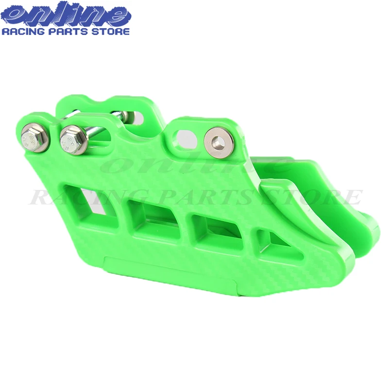 Новая черная направляющая цепь блок защита цепи Подходит для KX250F KX450F 2009- мотоцикл мотокросса запасные части