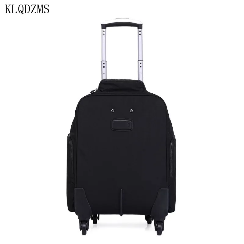 KLQDZMS Multifunction Boarding Suitcase Travel Oxford Waterproof Casters 16inch Men Large Capacity Spinner Rolling Luggage KLQDZMS Multifunction Boarding Suitcase Travel Oxford Waterproof Casters 16inch Men Large Capacity Spinner Rolling Luggage