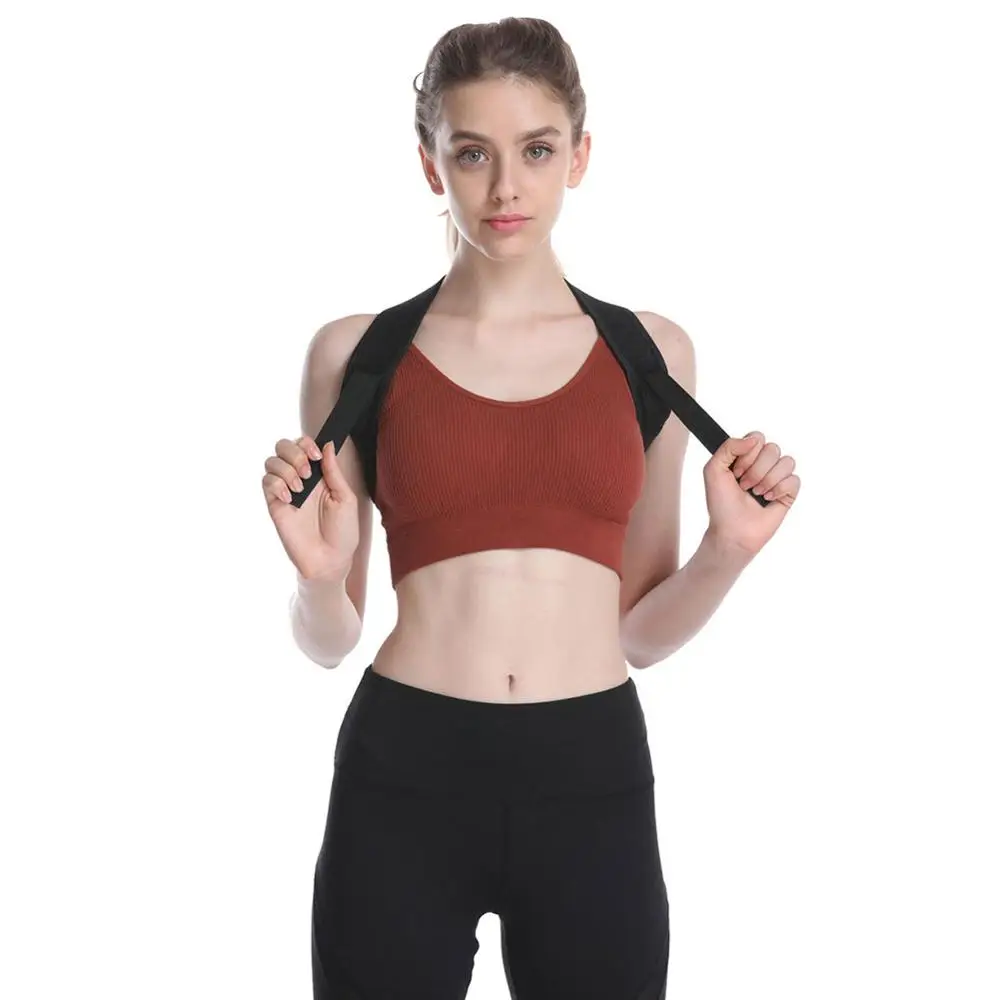 Posture Corrector for Man and Woman Adjustable and Invisible Back Corrector Humpback Correction Upper Back Brace 30JP20