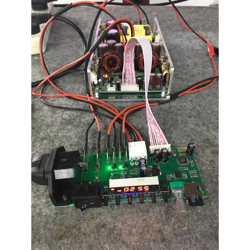 1 шт. HSMD2500 RS2092 Высокая мощность класса D переключатель питания Цифровой Усилитель мощности доска 2*500 Вт 4 Ом мостовое соединение 1000 Вт 8 Ом G1032