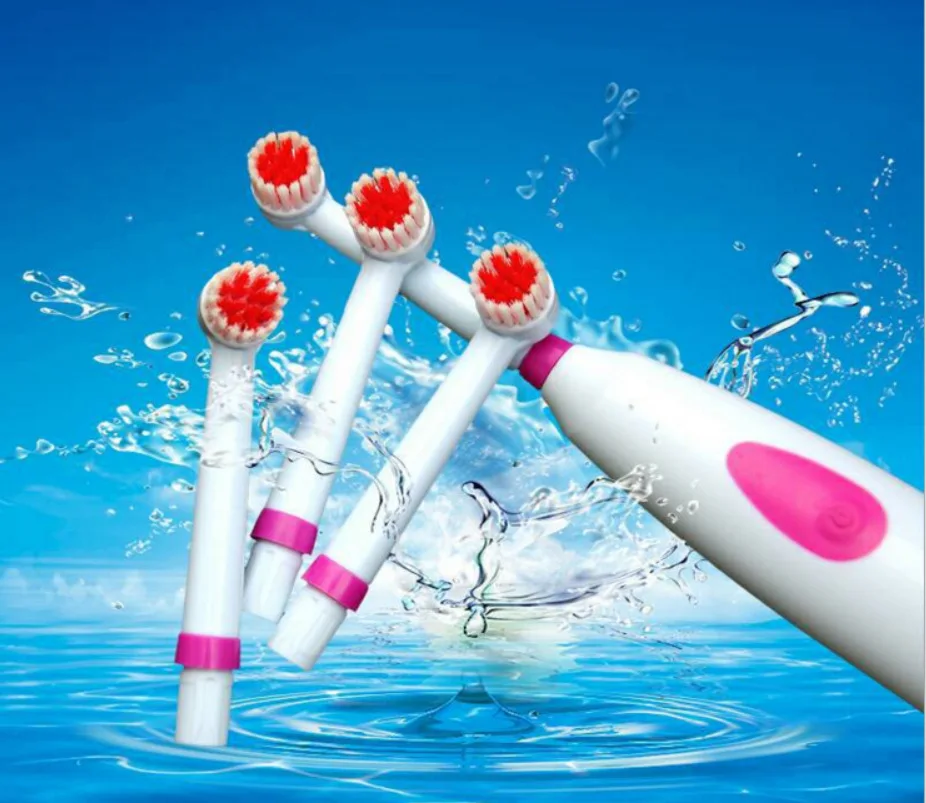 

New Style Electric Toothbrush Waterproof Rotating Send Two Toothbrush Head Children Adult Universal Toothbrush