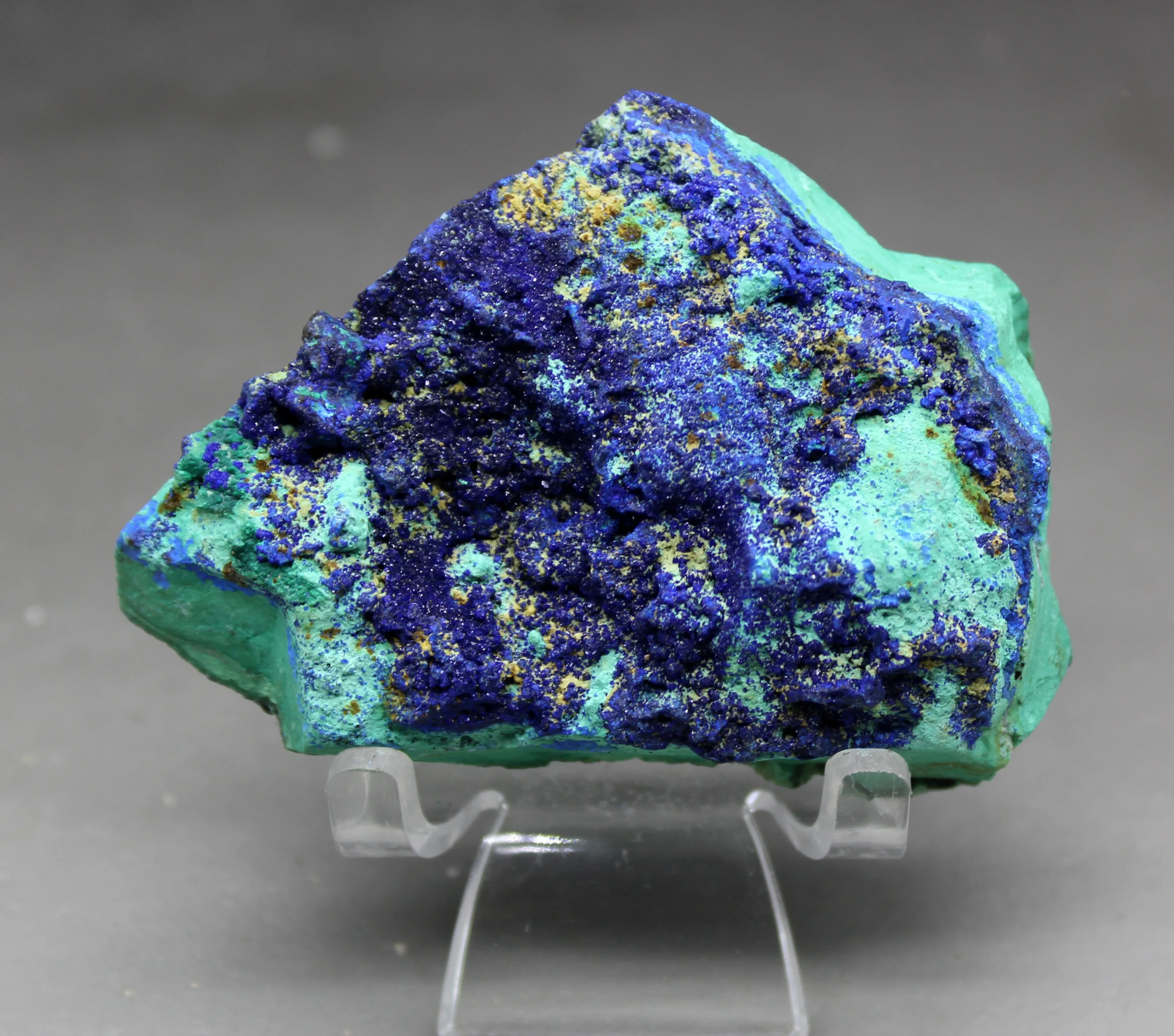 127g Natural azurite and malachite symbiotic mineral crystal specimens Stones and crystals from China