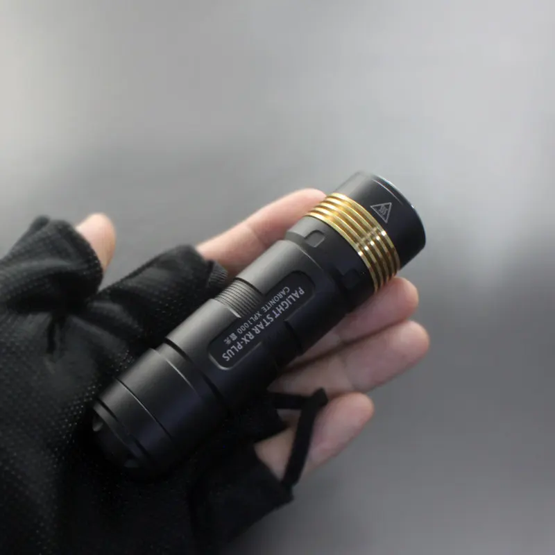 PALIGHT RX-PLUS USB Rechargeable Compact Solid 26650 EDC Flashlight Waterproof Powerful LED Torch Light for Hunting Camping