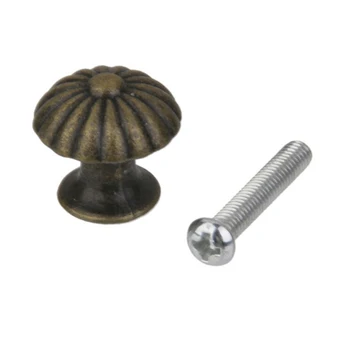 

20Pcs Antique Black Drawer Cabinet Knobs Round Mini Door Wardrobe Cupboard Pulls Furniture Room Door Hardware