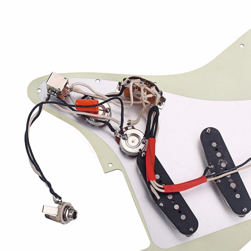 Предпроводные Sss Pickguard Alnico V Пикапы Для струнной гитары|Детали и аксессуары для