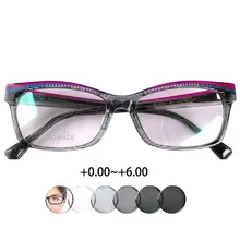 Фотохромные очки для чтения, женские солнцезащитные очки, лучшее качество