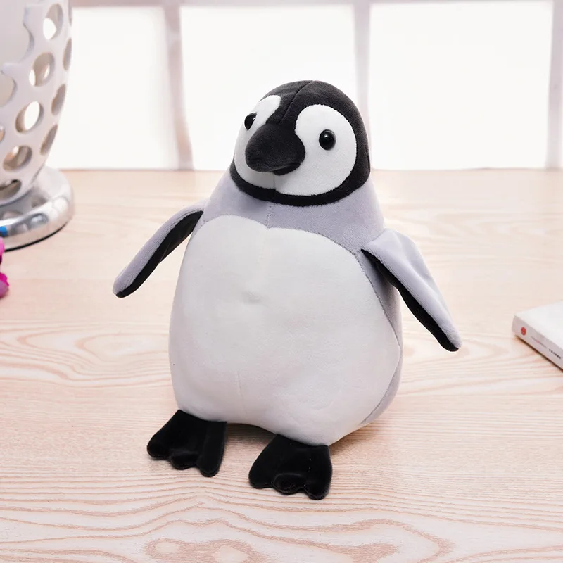 penguin Black С принтом в виде слона для Медведь деформируемая игрушка U-форма плюшевая подушка, подушка для путешествий, с мультипликационным принтом животных и машин кукла-подголовник многофункциональное хранение - Цвет: penguin Black