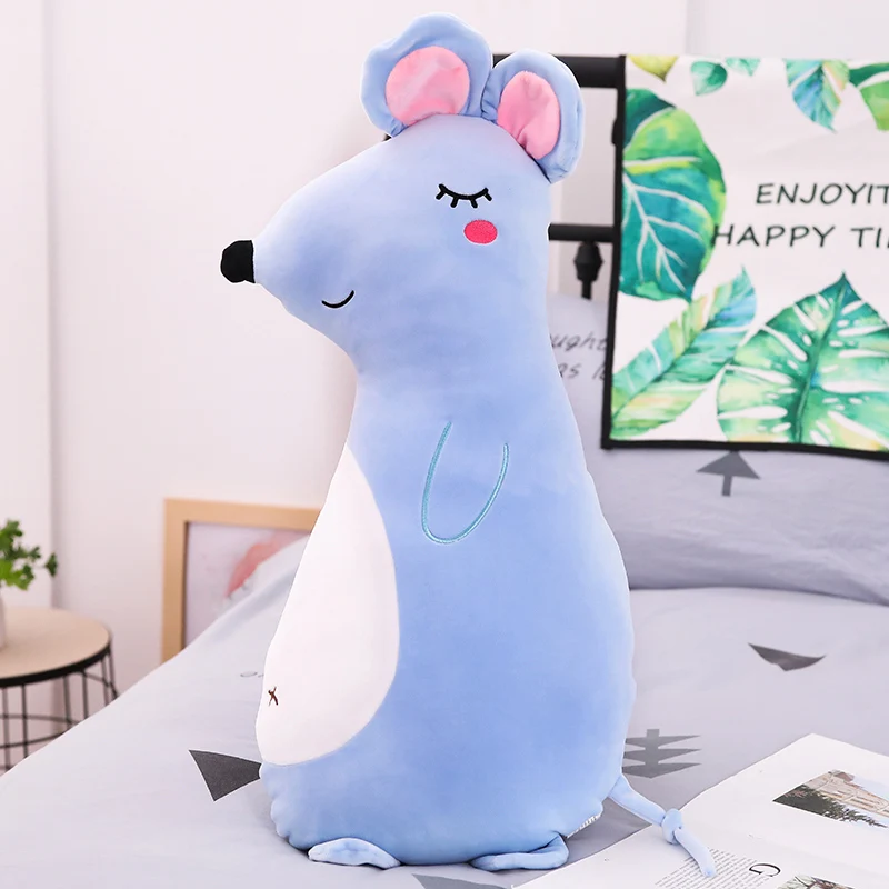 70cm Новое поступление, милый крокодил, динозавр, жираф, мышь, кошка, кукла, детская подушка для сна, мягкая детская Подарочная Рождественская кукла - Цвет: 70cm