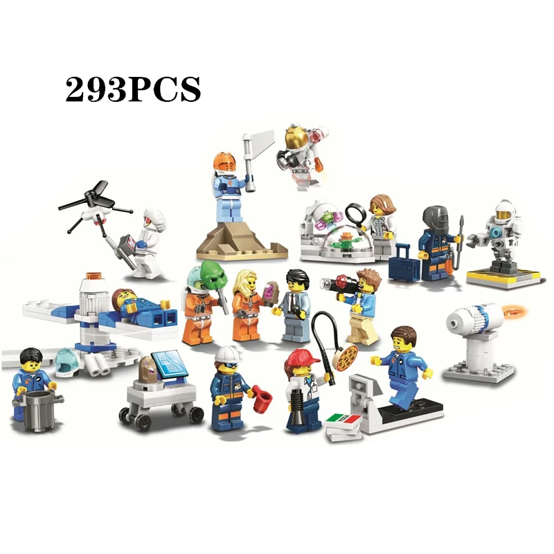 Новинка 2020 городская серия люди в упаковке космические исследования и