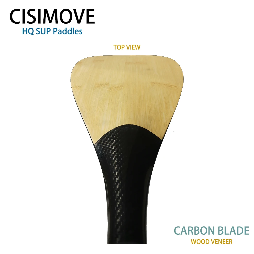 CISIMOVE высокий стандарт анти-твист карбоновый Шпон SUP весло для доски SUP