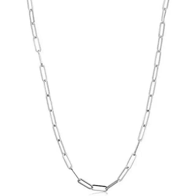 2021 Hot Fashion Rope Chain Women Necklace Stainless Steel Gold Color Chain Necklace For Women Jewelry Gift 