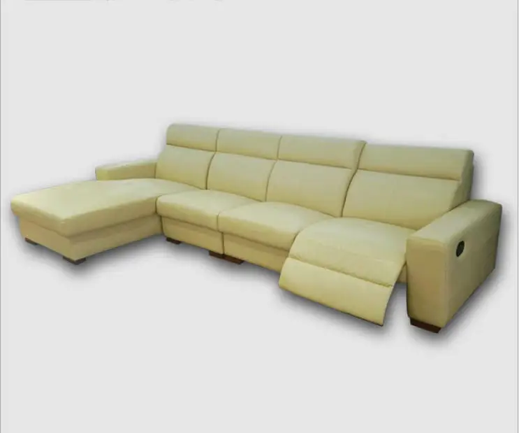 

Living Room Sofa set L corner sofa recliner electrical couch genuine leather sectional sofas muebles de sala moveis para casa