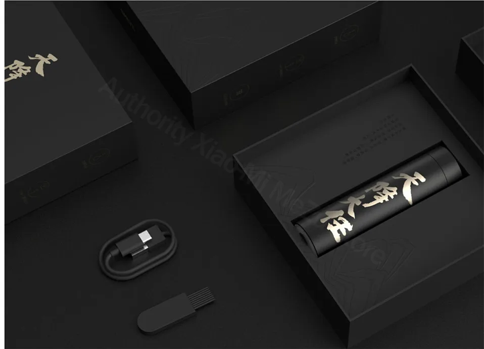 Xiaomi Мини электробритва, портативная Мужская бритва type-C, быстрая зарядка, моющаяся, китайский стиль, умное управление, бритва, борода