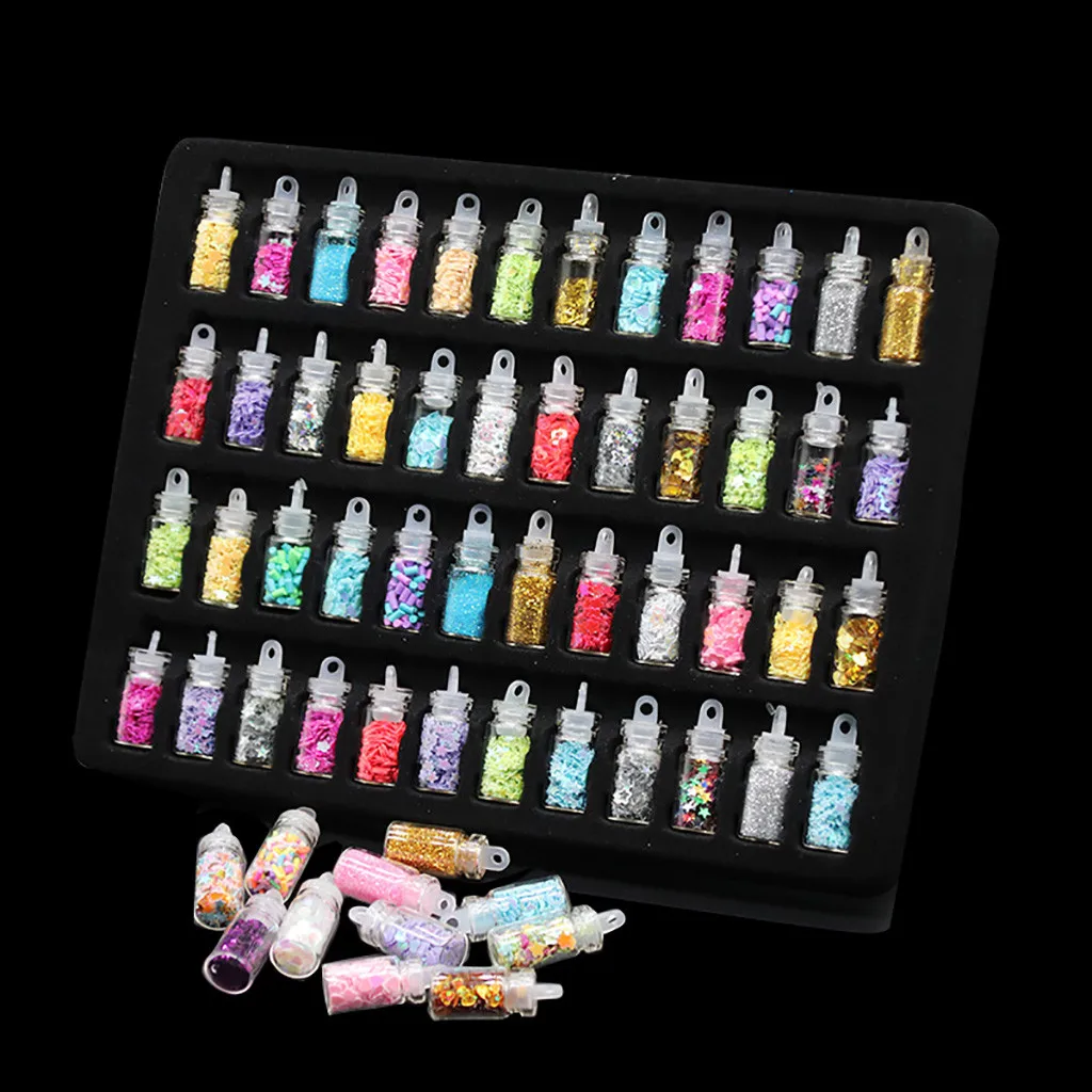 12 В/24 pcs пайетки/блеск наполнитель мягкие игрушки для лепки для детей грязи DIY комплект на день рождения Значимые Подарки для детей Jouets enfants