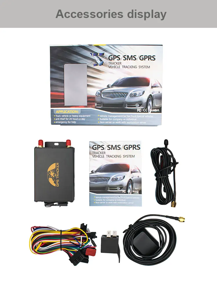 Gps трекер GSM/GPRS в реальном времени трекер инструмент голосовой SOS устройство отслеживания сигнализации автомобиля/мотоцикла отрезать масло мощность gps локатор