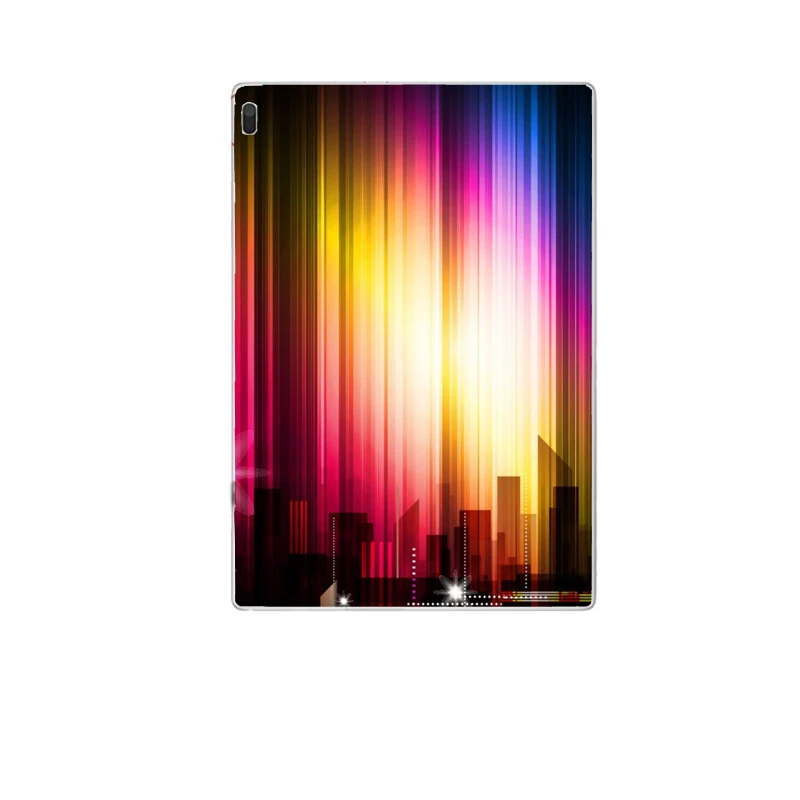 B12 qi cai tiao Цветной чехол для планшета на заказ для lenovo Tab 4 8 10 Tb-x304 Tab 2 A10-70l/A10-70f 8504x 8504f 8704x силиконовый чехол Diy - Цвет: B12 qi cai tiao