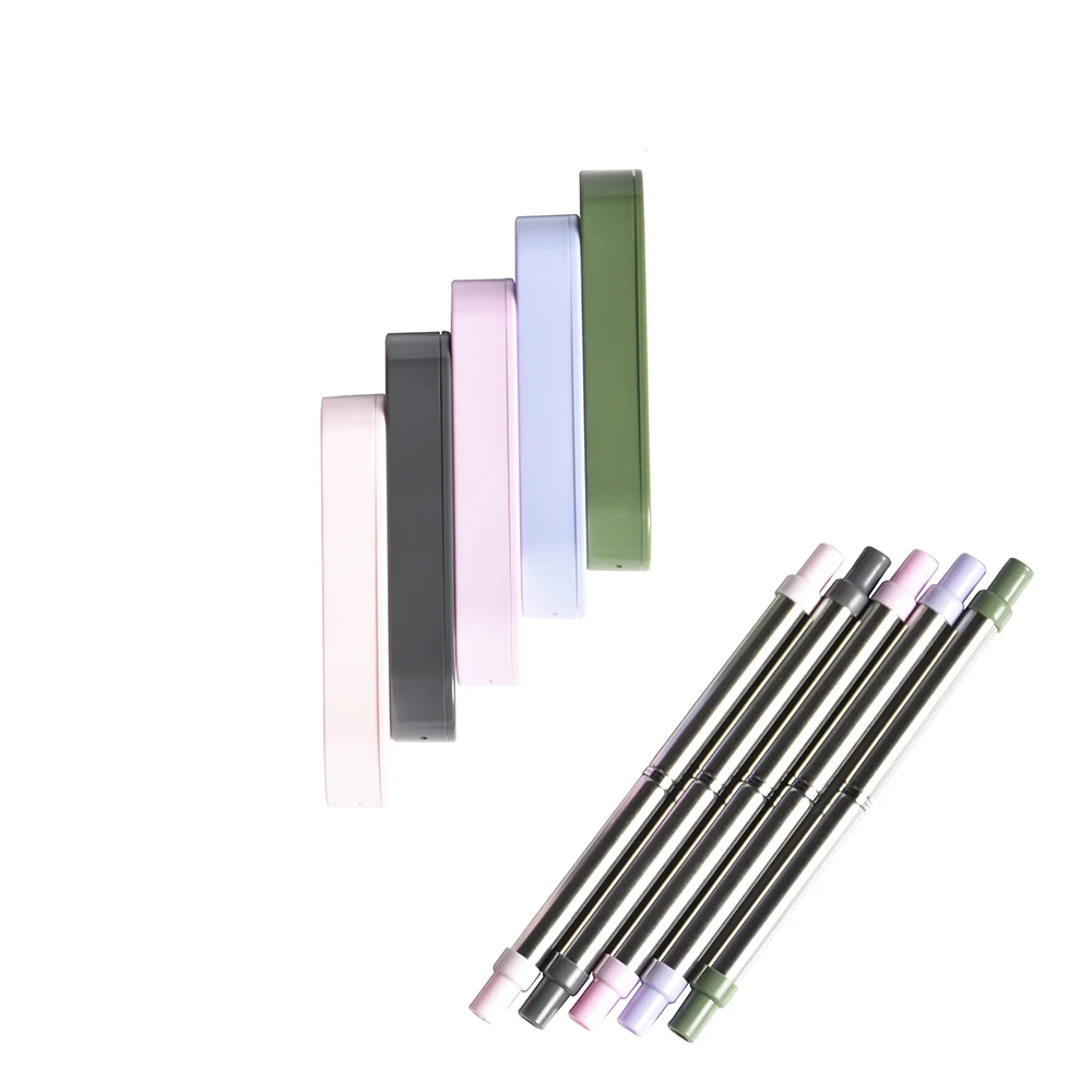 Portable Telescopic Straw Collapsible Straw Stainless Steel Straw Folding Straw Silicone Straw Creative Straw Travel Essential