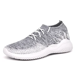 Men's Athletic Running and Walking Sneakers - Sport Trainers - 43 (Gray)