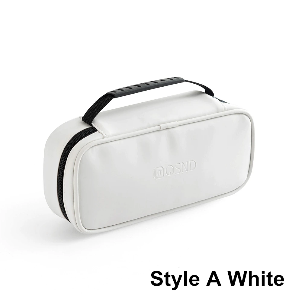 Супер Чехол-карандаш, модный дизайн, Большая вместительная сумка для ручек, съемная сумка для ручек, школьный косметический чехол, сумка для стирки - Цвет: Stlye  A  white