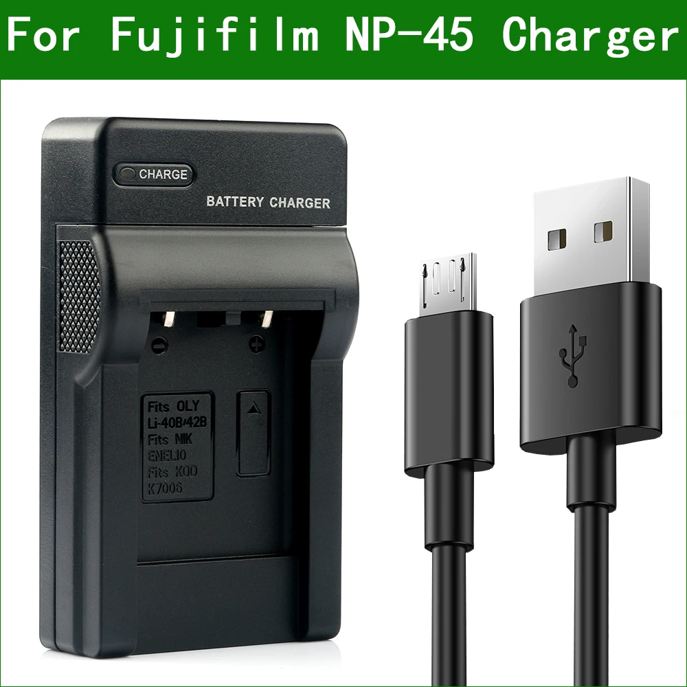 NP-45 NP-45A NP-45B NP-45S Digital Camera Battery Charger for Fujifilm instax SHARE SP-2 mini 90 FinePix Z35 Z70 Z700EXR L50 - ANKUX Tech Co., Ltd