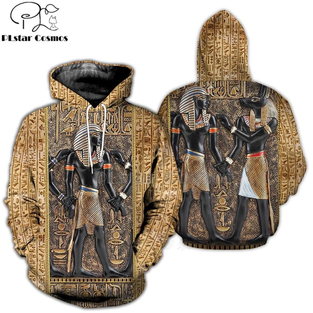 

Mysterious retro ancient Horus Egypt goddess Pharaoh 3d printed hoodies women for men Sweatshirt funny Halloween cosplay apparel