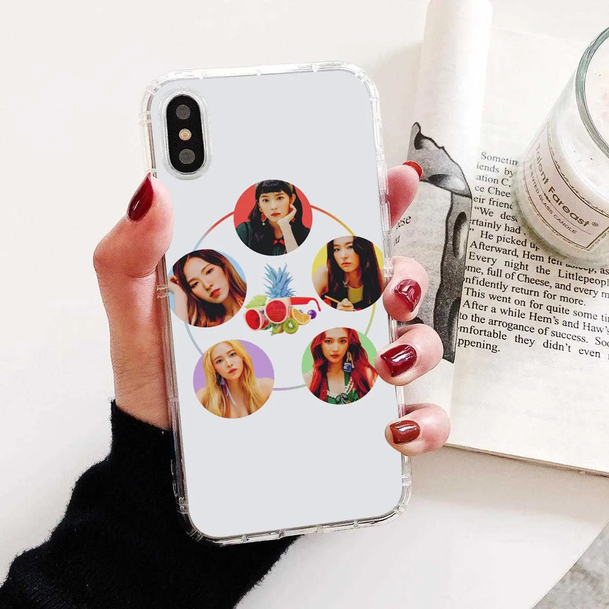 Симпатичный красный бархатный Kpop девушка группа для ZTE Blade A910 A610 A530 A510 Oneplus One plus 3T 5T
