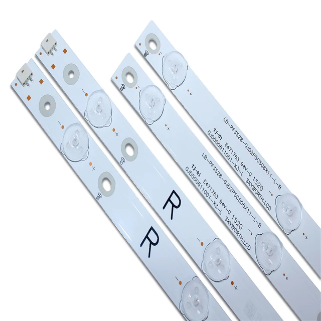 100 nowy 12 sztuk zestaw podświetlenie Led dla LE50D1452 T5002S 50PFF3655 T3 LD50V02S LB-PF3528-GJD2P5C506X11-R L-H B 6 diod Led + 5 diod Led tanie i dobre opinie HIDORAJIN Monitor przemysłowy GJD500611001-X3-L LB-PF3528-GJD2P5C506X11-R-B 1000mmA+B 50inches LED bulb suitable for TV display screen 100 nowy 12 sztuk zestaw podświetlenie Led dla LE50D1452 T5002S 50PFF3655 T3 LD50V02S LB-PF3528-GJD2P5C506X11-R L-H B 6 diod Led + 5 diod Led tanie i dobre opinie HIDORAJIN Monitor przemysłowy GJD500611001-X3-L LB-PF3528-GJD2P5C506X11-R-B 1000mmA+B 50inches LED bulb suitable for TV display screen
